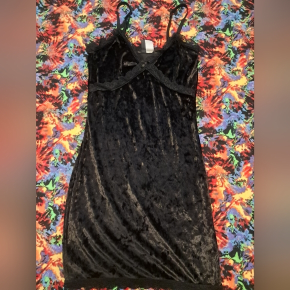 Divided Dresses & Skirts - Divided Black Velvet Dress